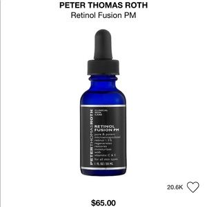 *SOLD*Peter Thomas Roth retinol fusion night serum